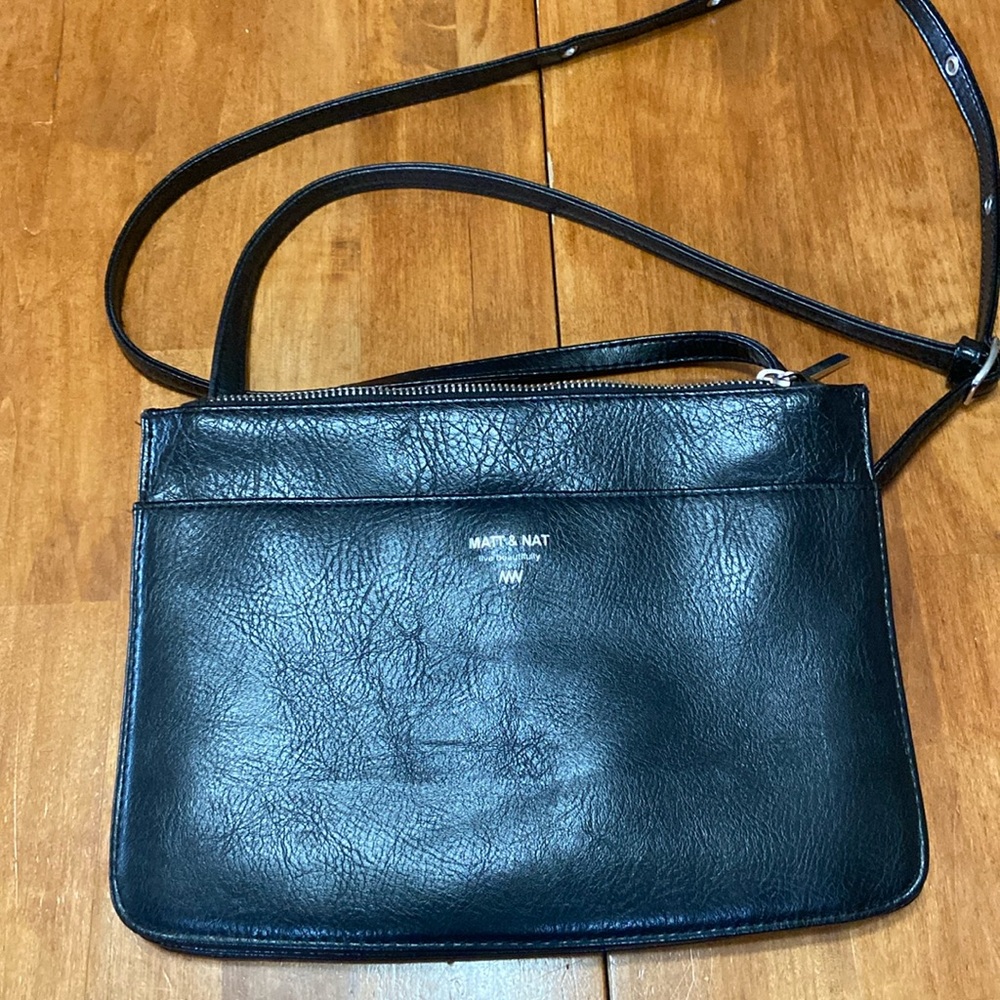 Matt and Nat, fake leather, black